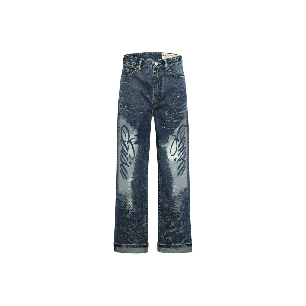 EVISU Джинсовый Синий Женские Джинсы