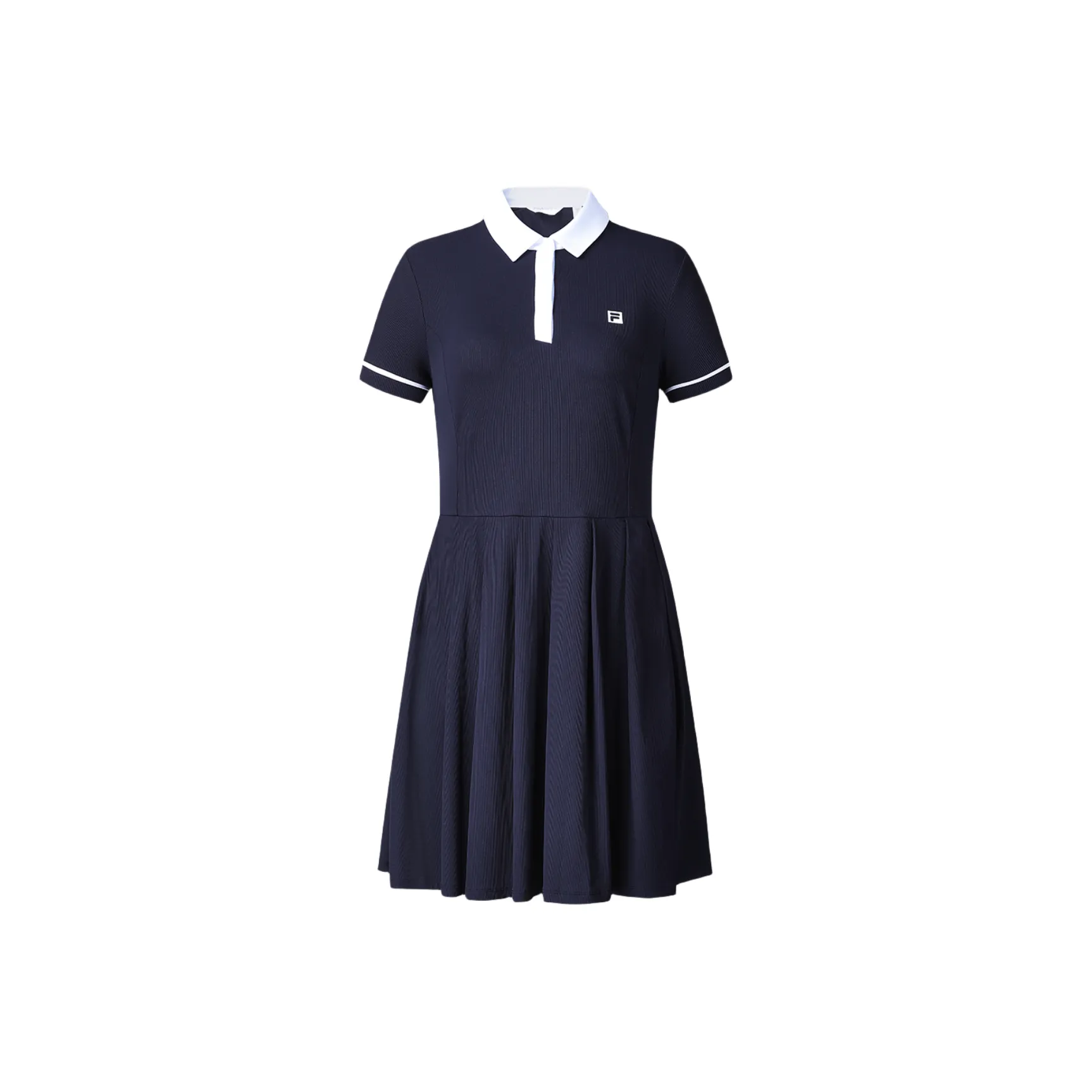 FILA SS24 Short Sleeved Dresses Women's Tide Blue