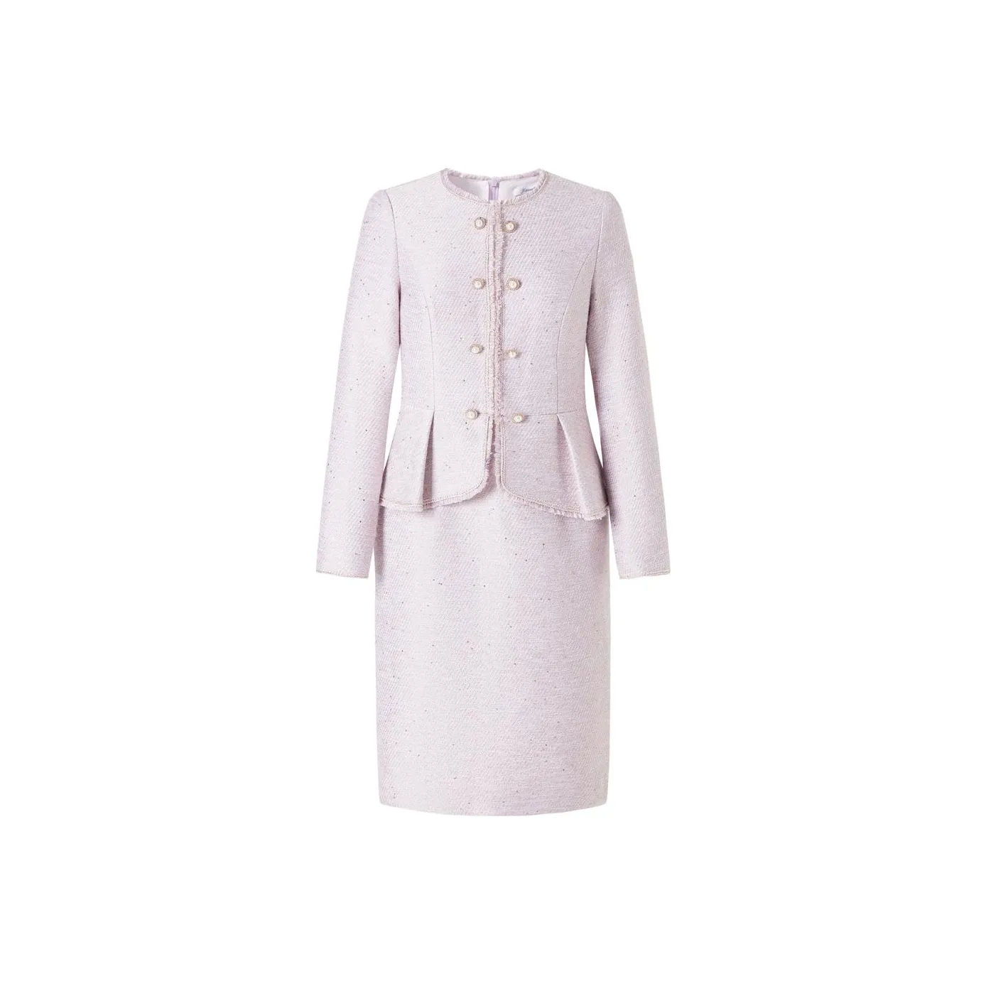 JZ Juzui Long Sleeved Dress Women's Light Purple