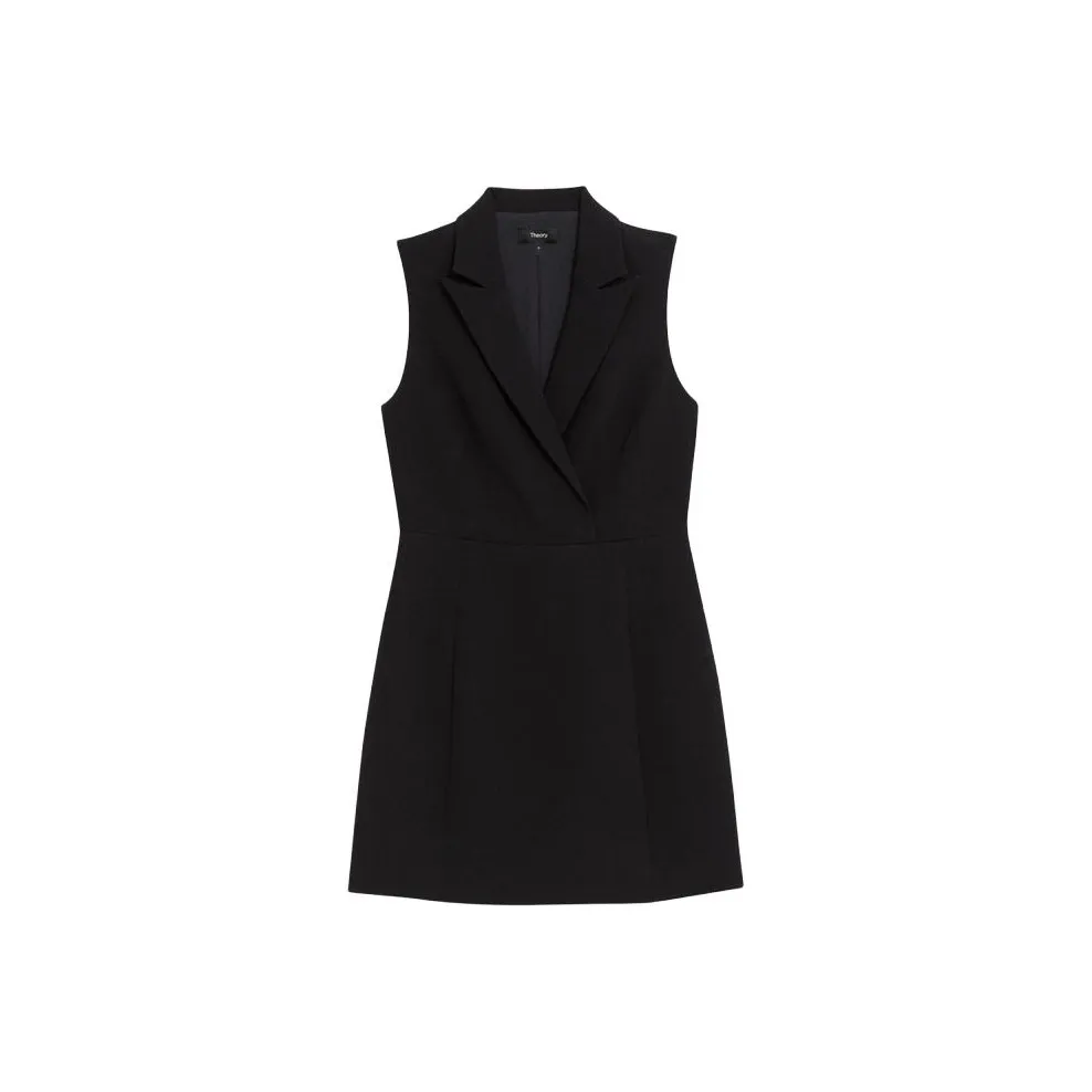 THEORY V Neck Mini Dress