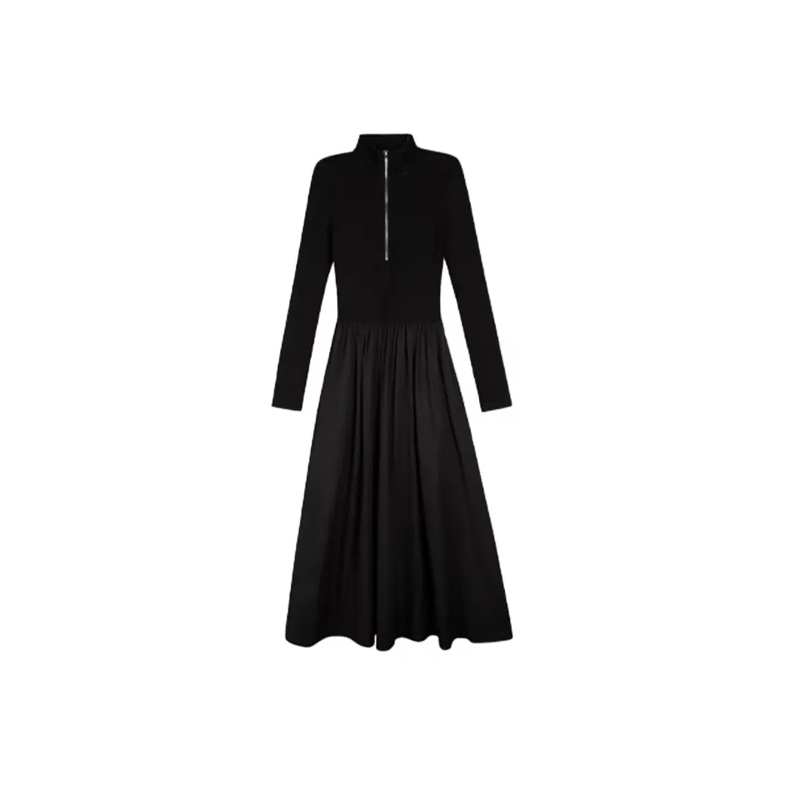 AFGGD Long Sleeved Dress Women's Black
