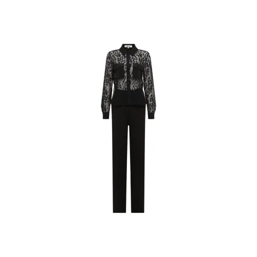 Diane von Furstenberg Черные Женские Комбинезоны