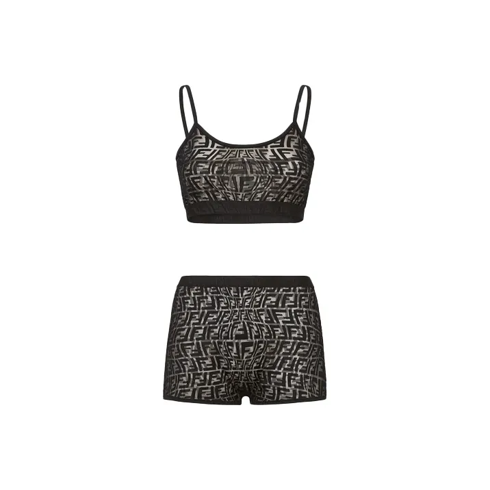 FENDI FW21 Casual Suit Women's Black