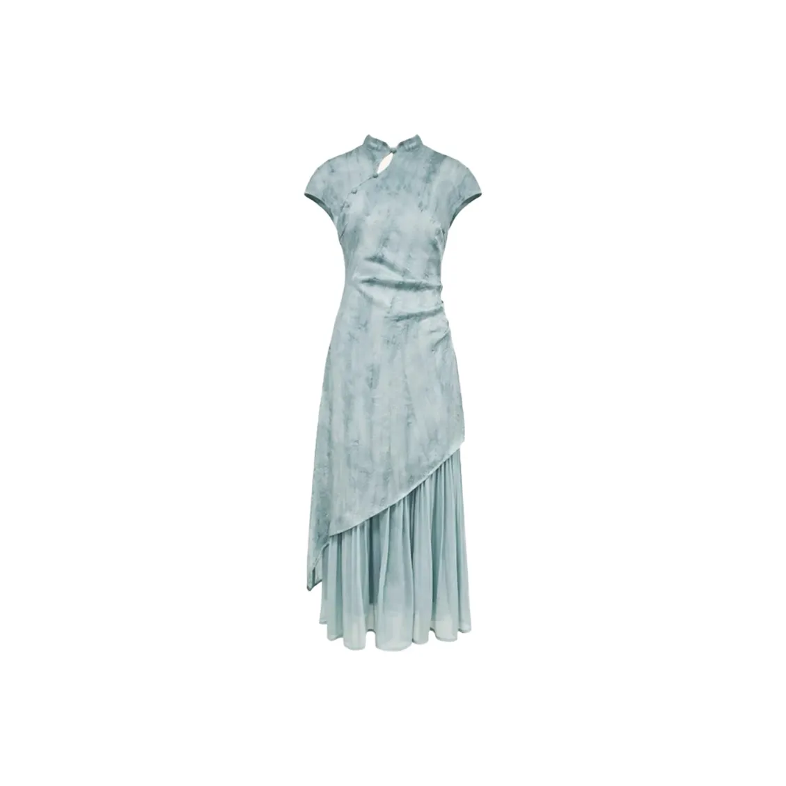 SKYA Short Sleeved Dress Women's Turquoise