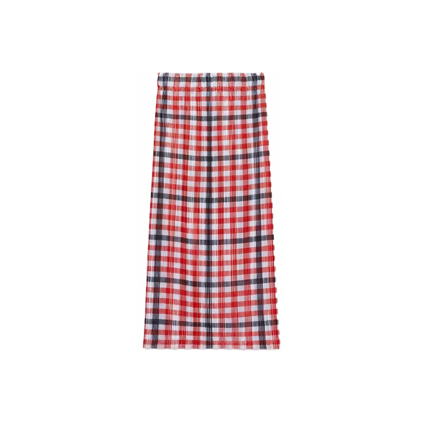 Burberry Повседневный Длинный Юбка Женская Ярко-Красная