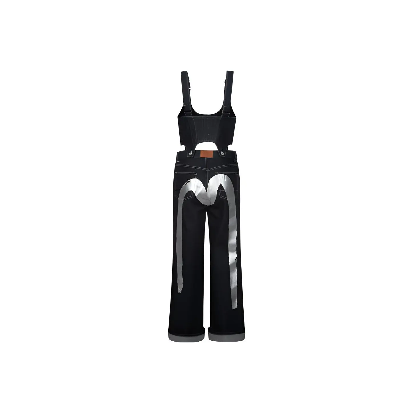 EVISU Jumpsuits Women's Denim Blue