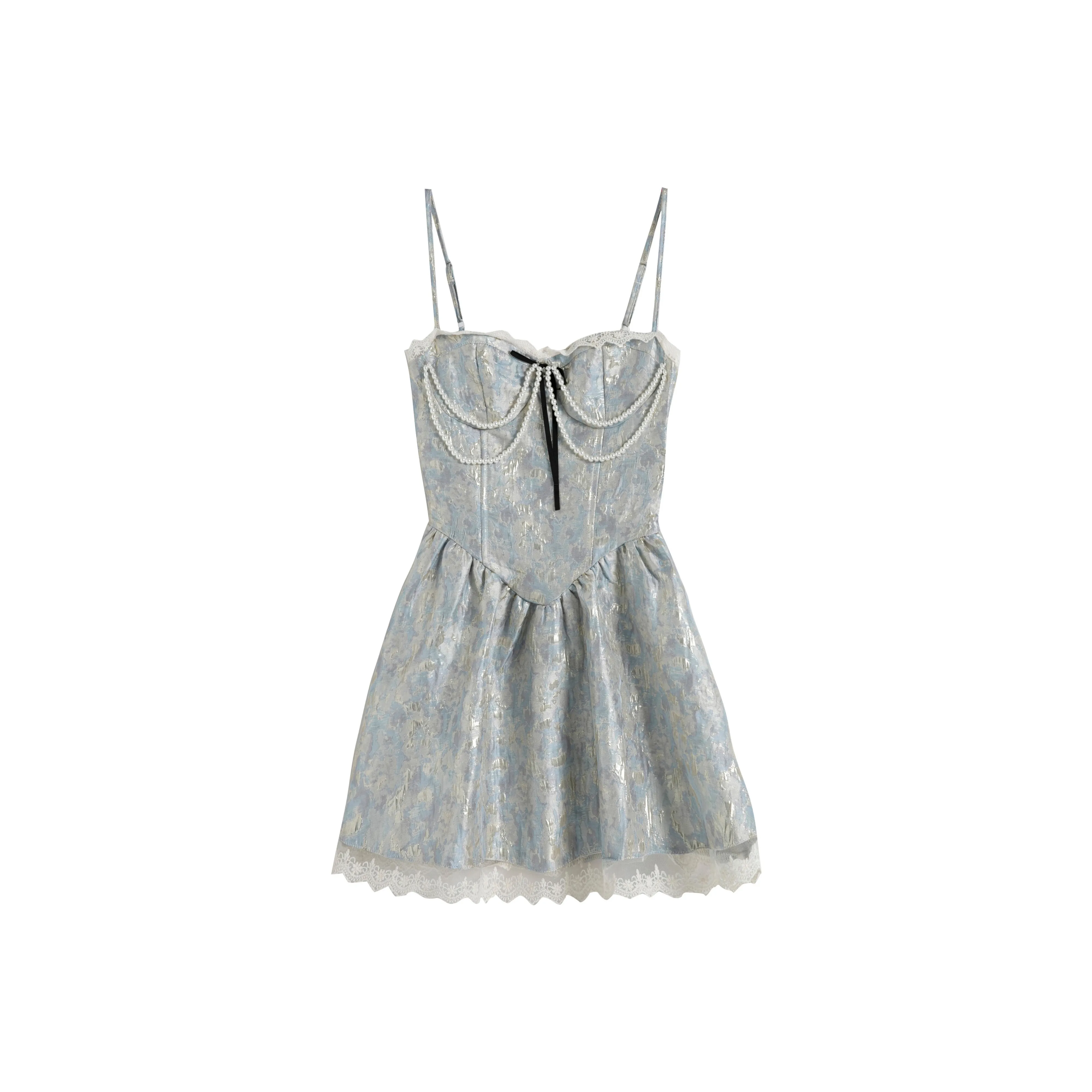 UPNANAWANG Юбка-платье Женское Небесно-голубой