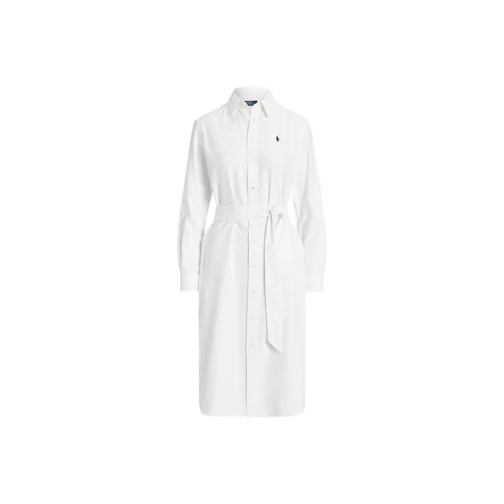 Polo Ralph Lauren Cory Polo Pony embroidered Shirtdress