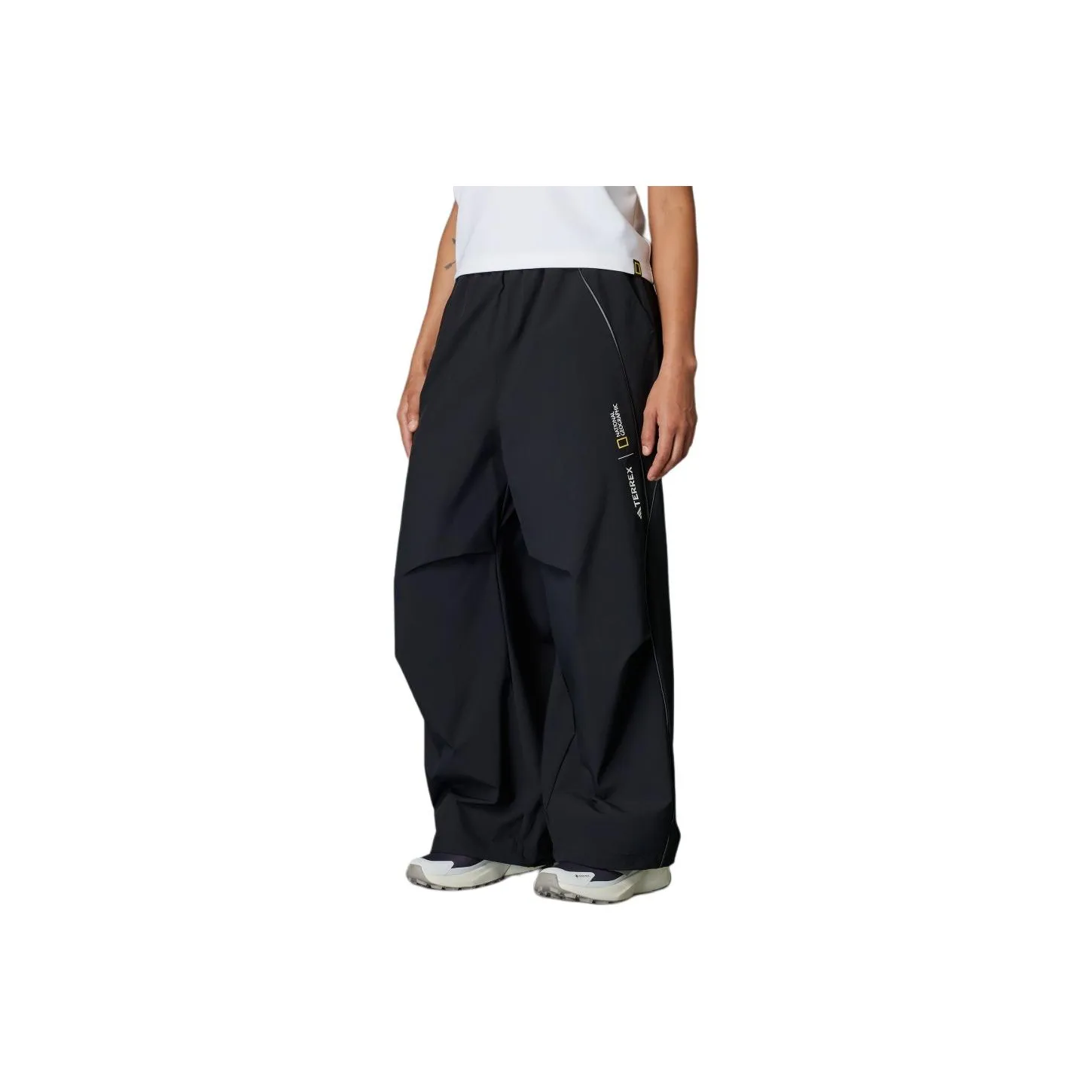 National Geographic X Adidas Knitted Sweatpants Women's Black
