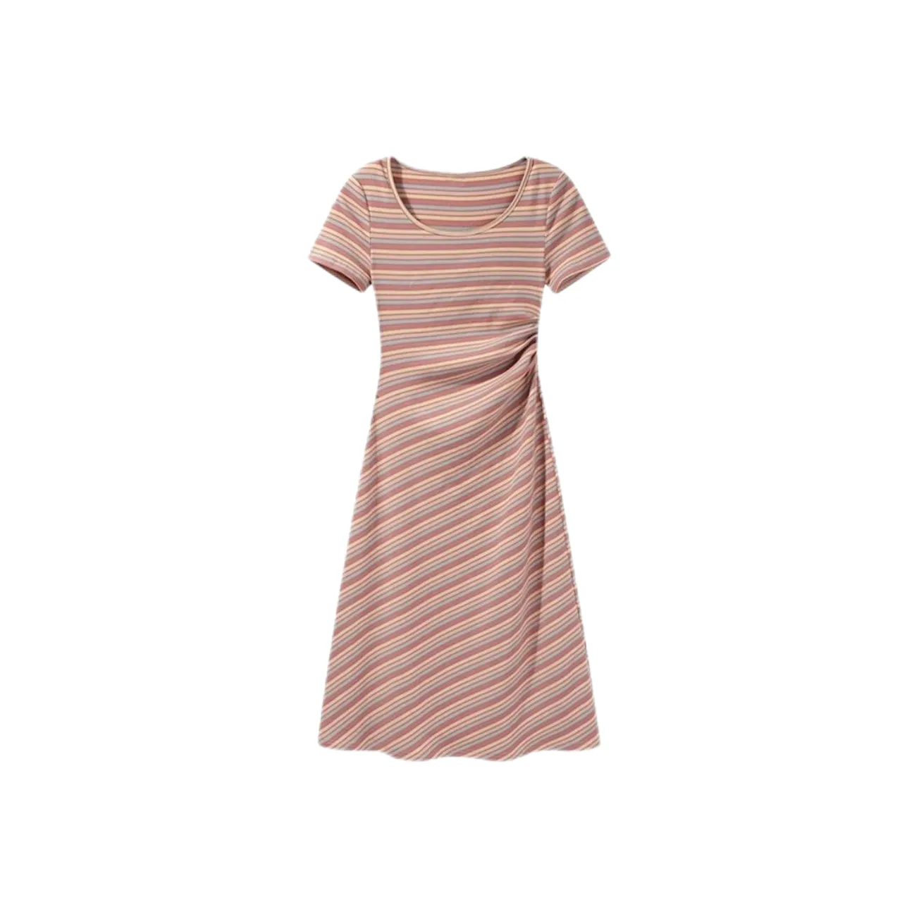 ABBY GODDESS Short Sleeved Dress Women's Pink