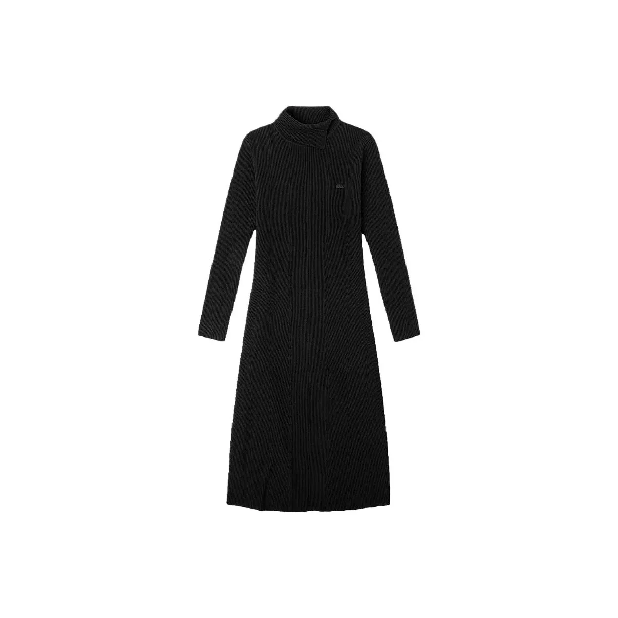 LACOSTE Long Sleeved Dresses Women's Black