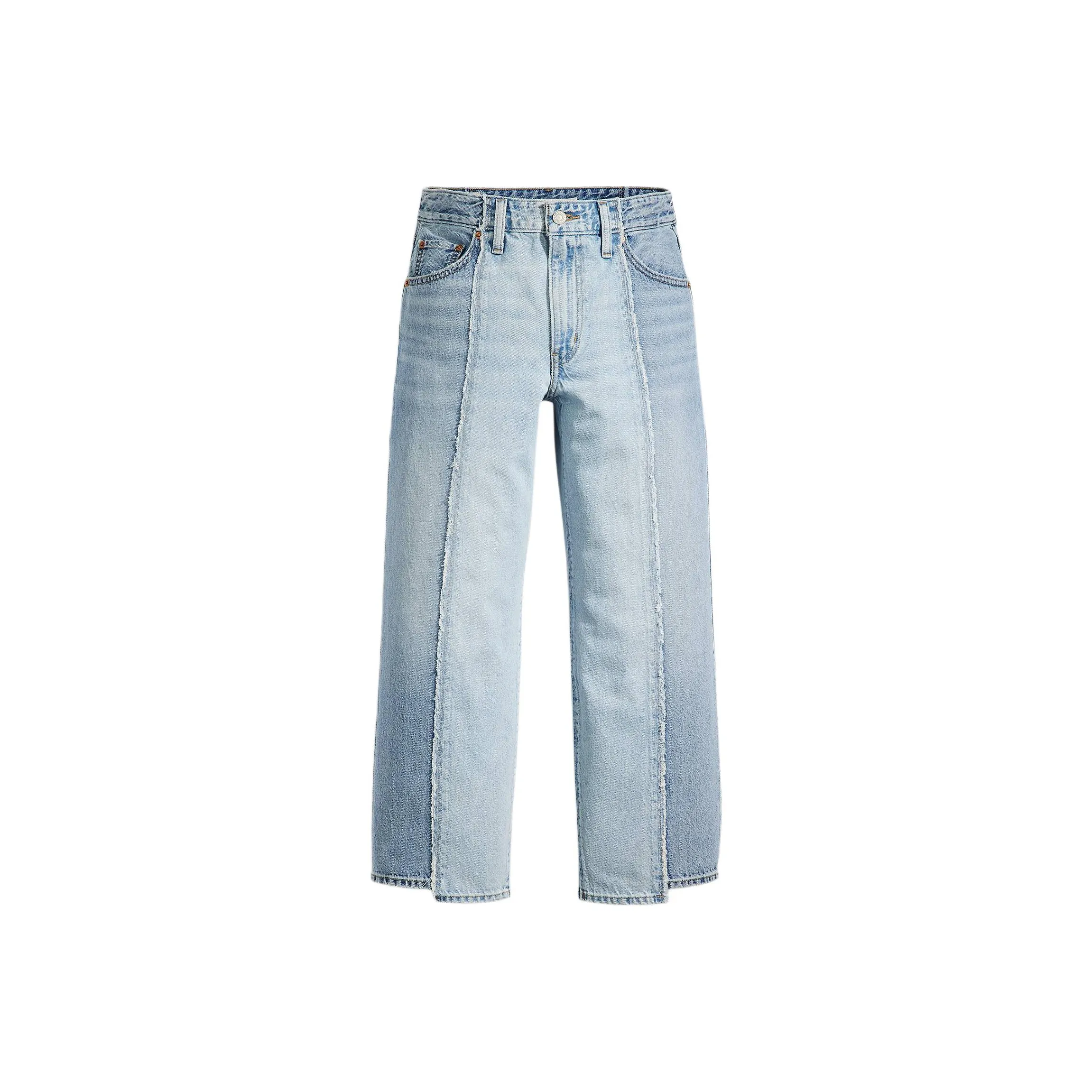 Levis Baggy Dad Mid rise Cropped Jeans