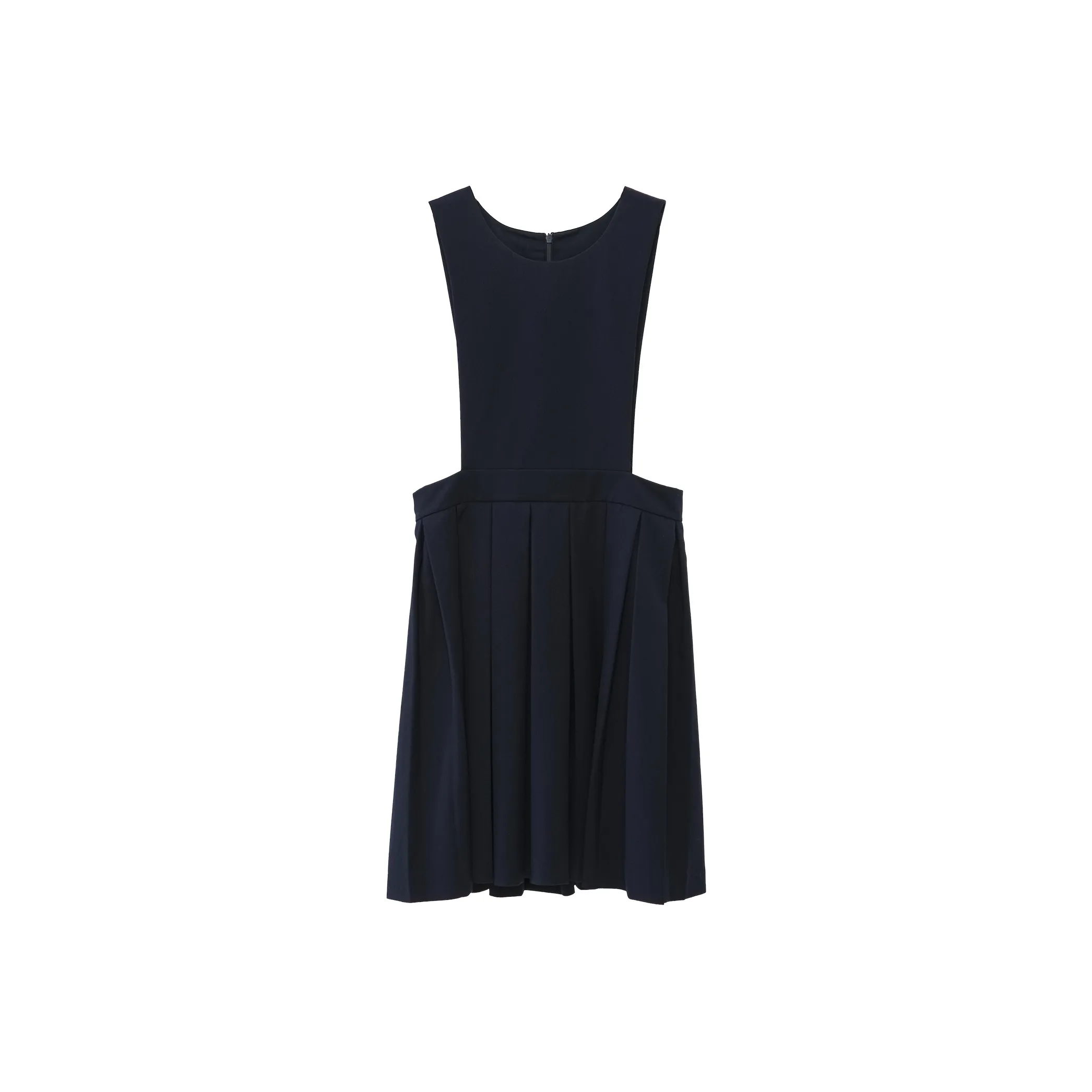 Fstudio Sleeveless Suit Dress Women's Navy Blue