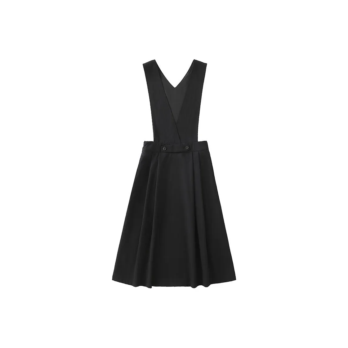 Crying Center Без рукавов Платье Женское Черное