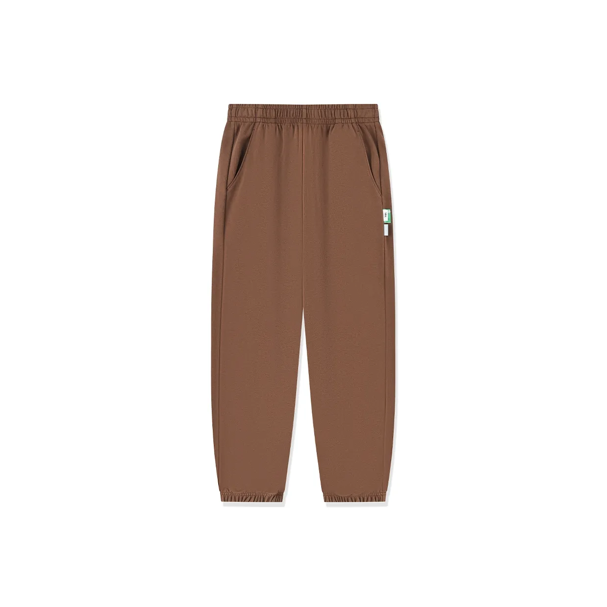 QIAODAN Knitted Sweatpants Women's Maroon Umber