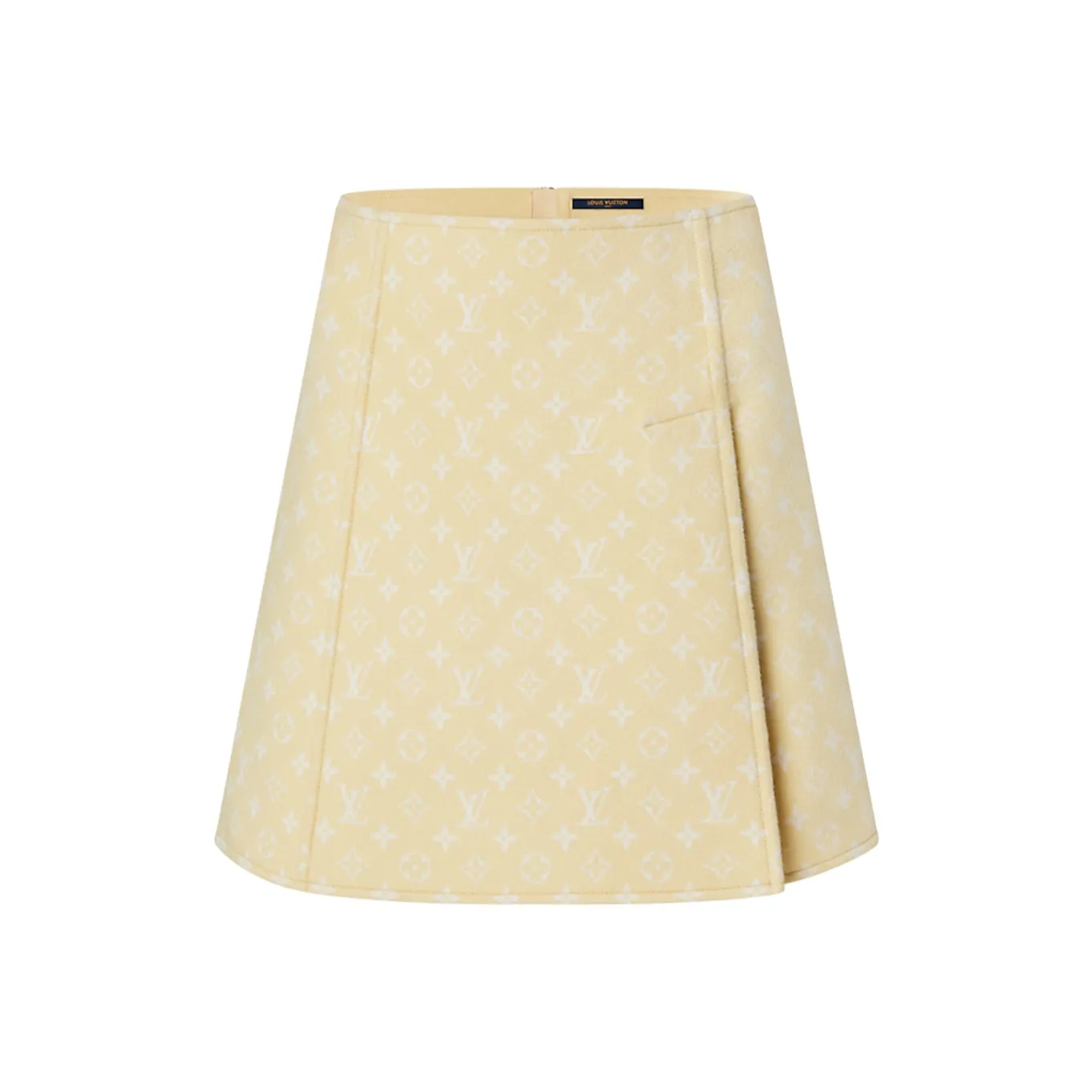 LOUIS VUITTON Casual Short Skirts Women's Yellow