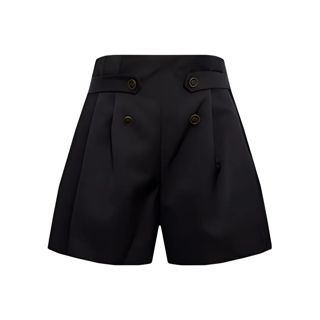 Caroline Повседневные шорты Женские Черные