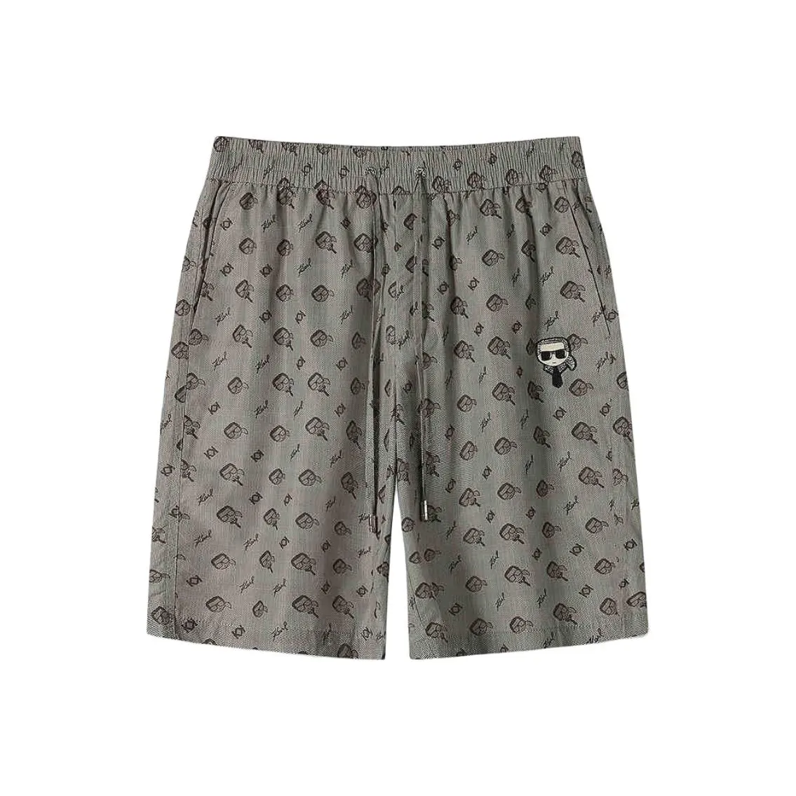 Karl Lagerfeld Повседневные шорты Мужские Кофейного цвета