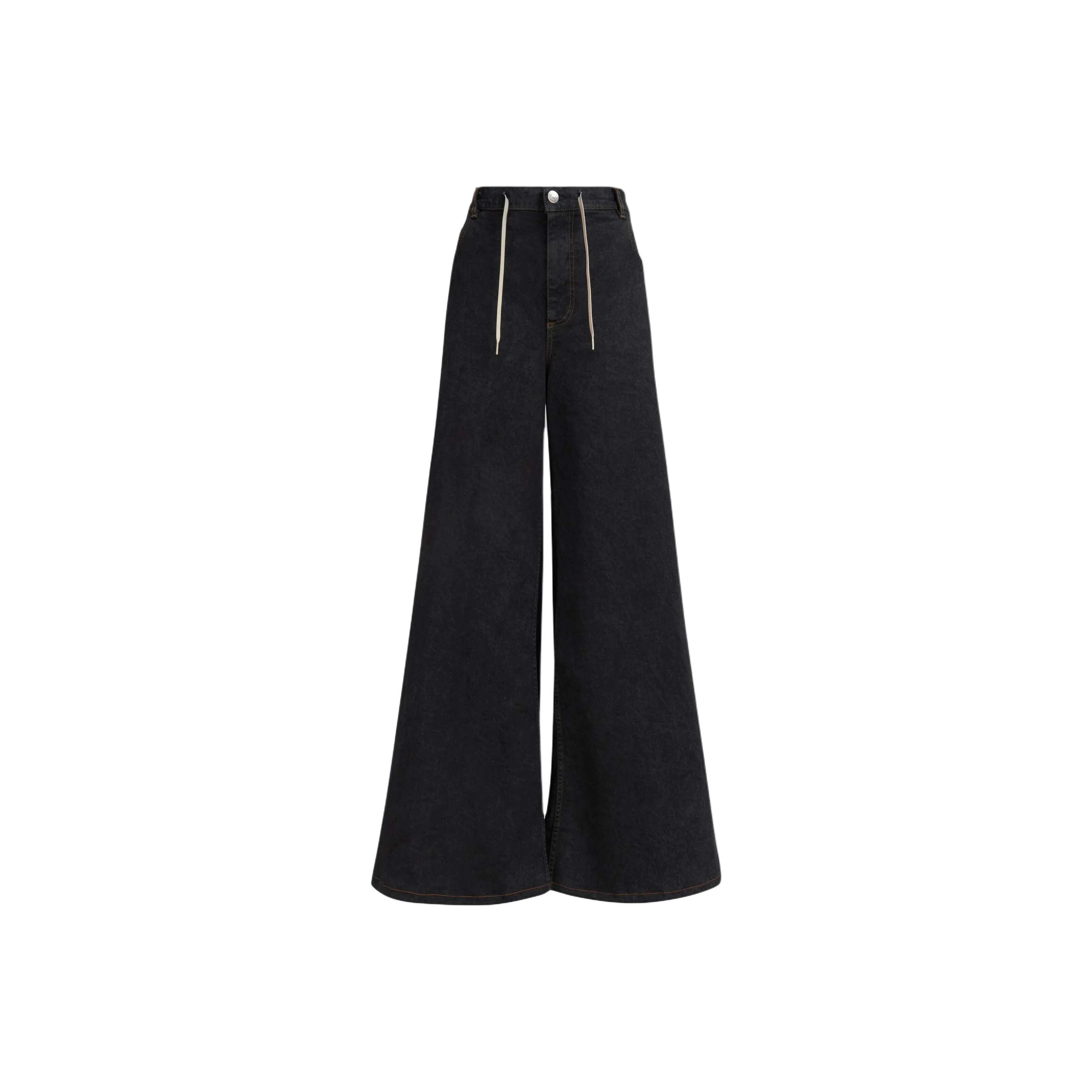 MARNI Stretch Denim Flared Pants 'Navy'