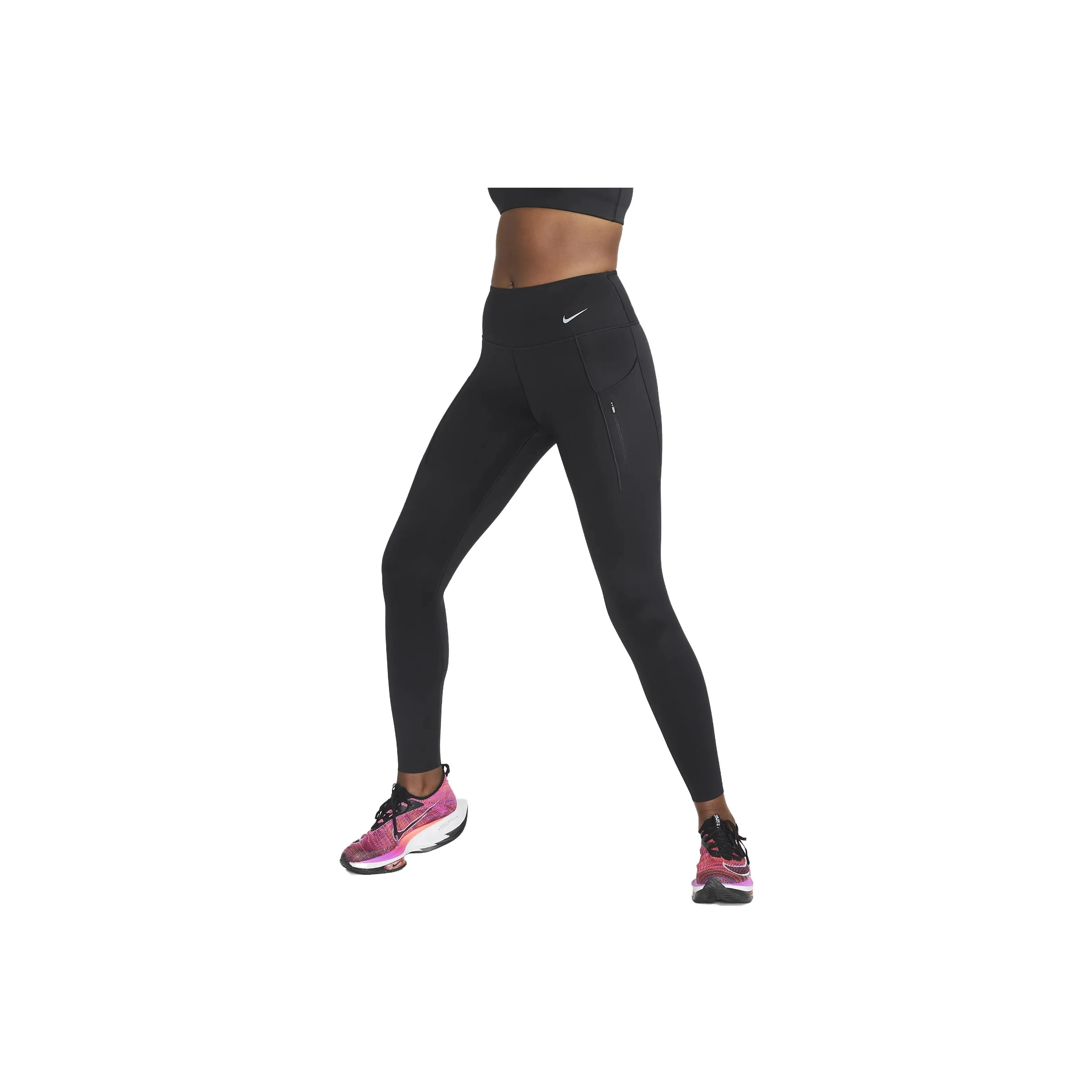 Nike Go Women's Firm-Support Mid-Rise Full-Length Leggings With Pockets