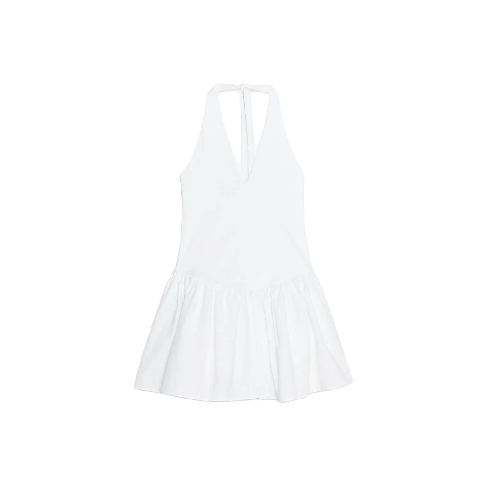 ZARA Slip Dresses Women's White