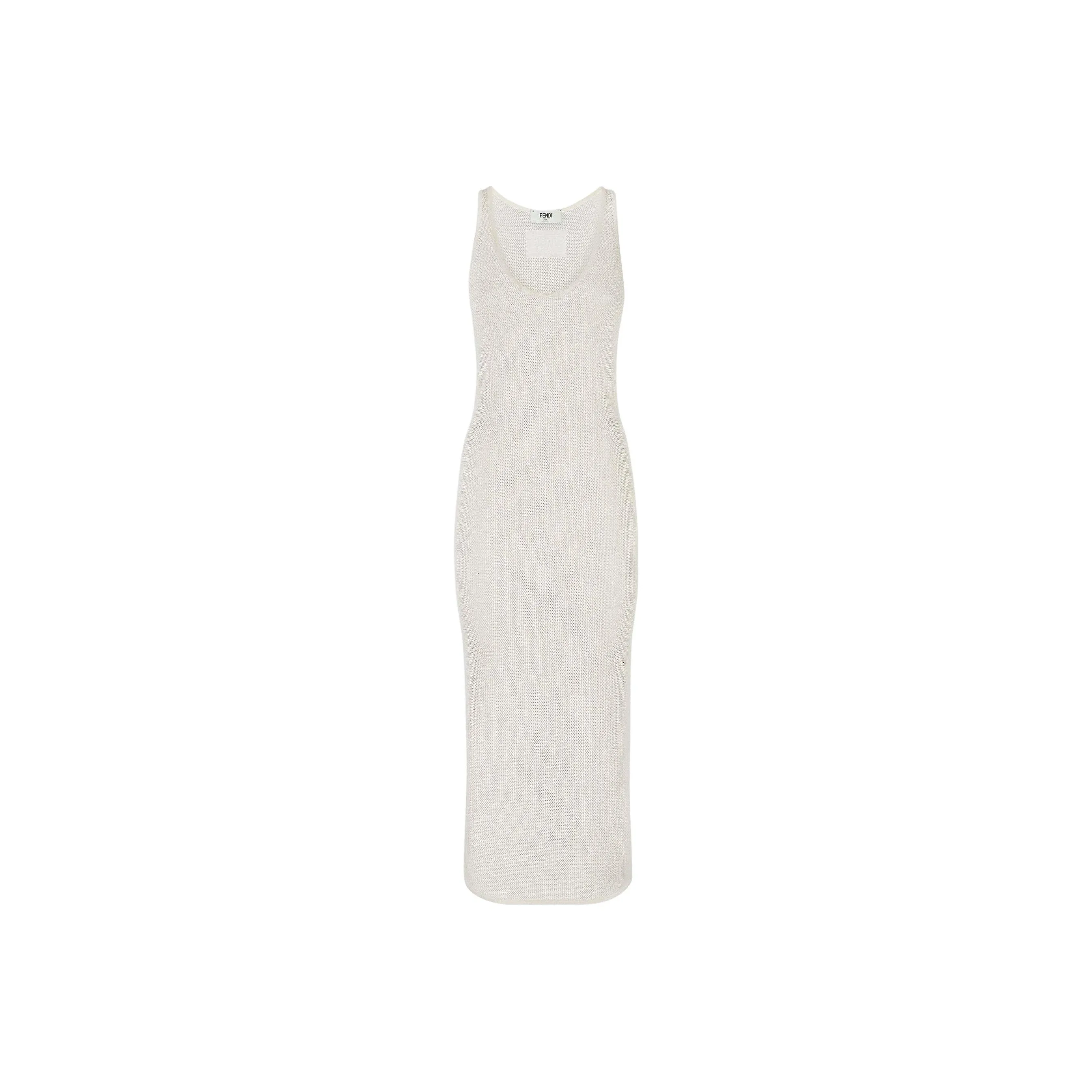 FENDI Sleeveless Dress Women's White