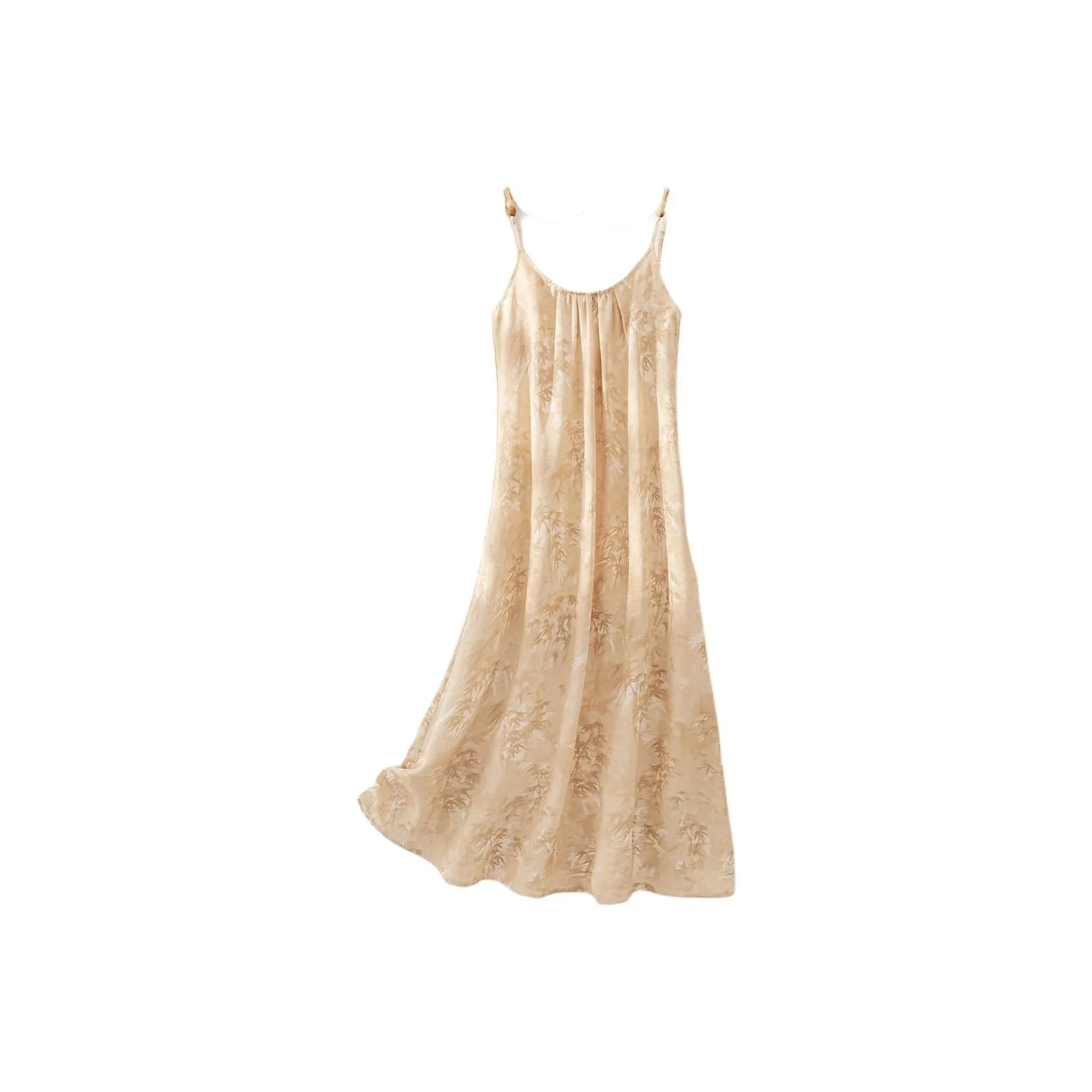 IHIMI Юбка Платье Женское Абрикосово-желтый