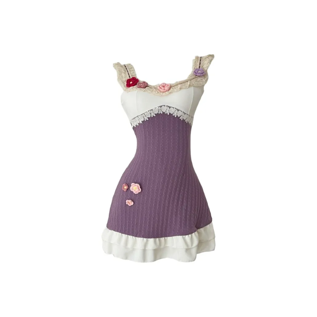 AURORA MUSE Slip Платье Женское Фиолетовое