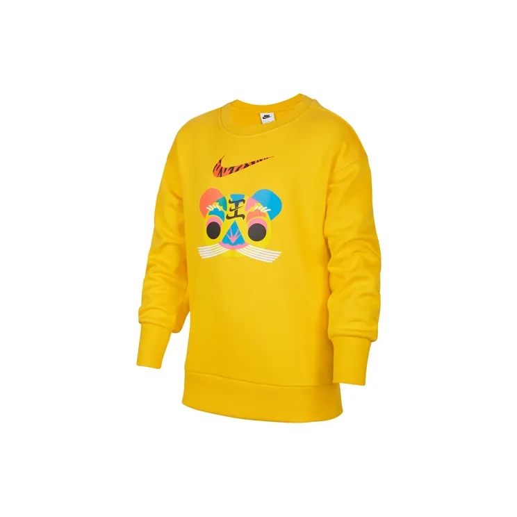 Nike CNY Collection Толстовка Университетский Золотой Детский