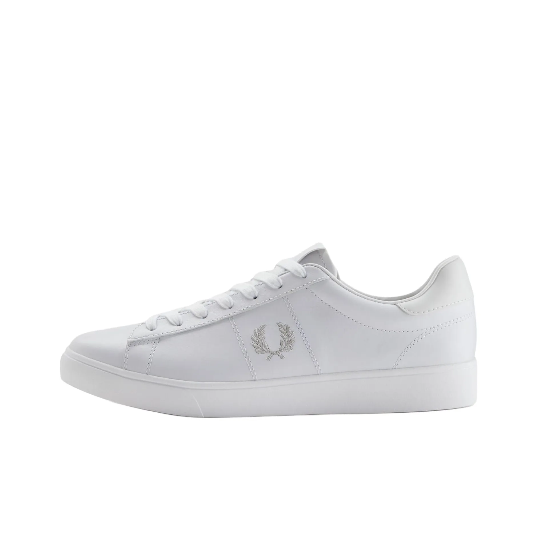 FRED PERRY Spencer Abrasion Resistant Low Top Skateboard Shoes Men's White