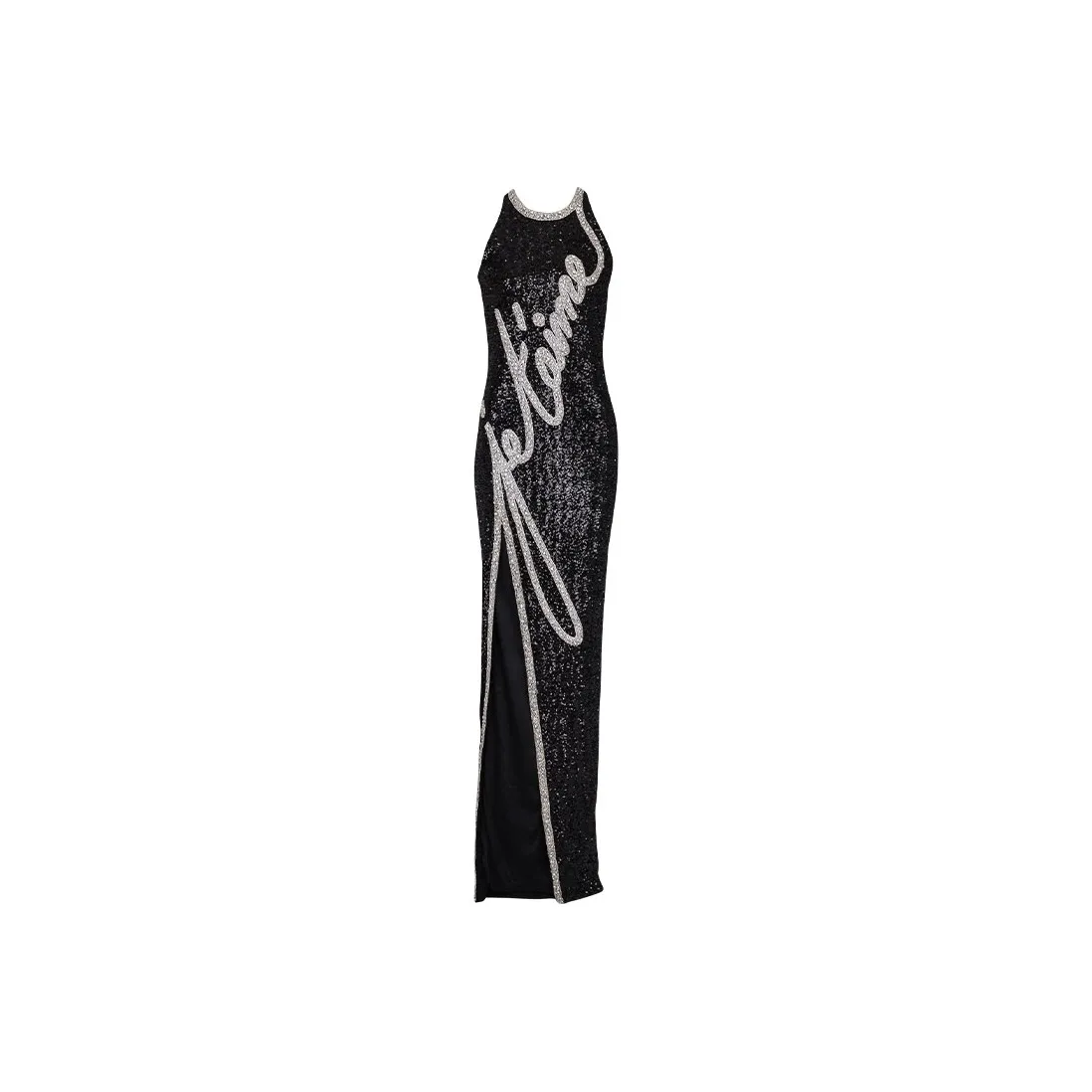 BALMAIN Rhinestone embellished Gown