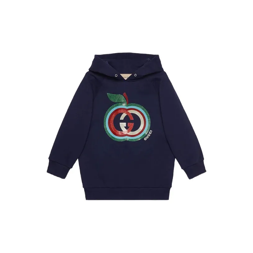 GUCCI Толстовка FW21 Темно-синий Детский