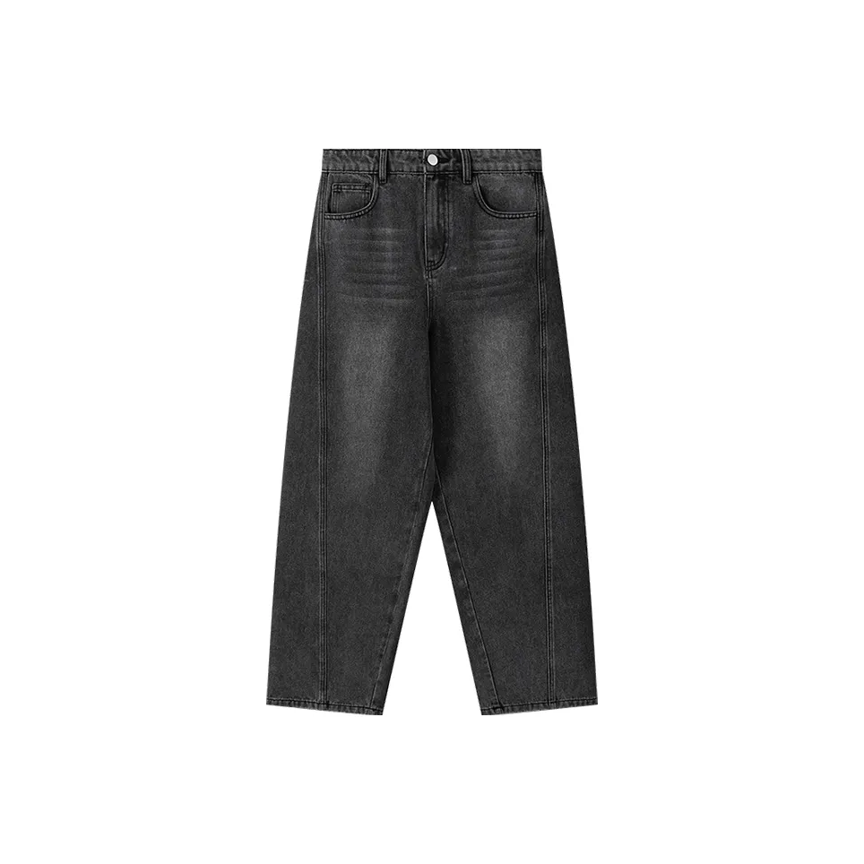 MOSIIMORII Джинсы Женские Черные Серые