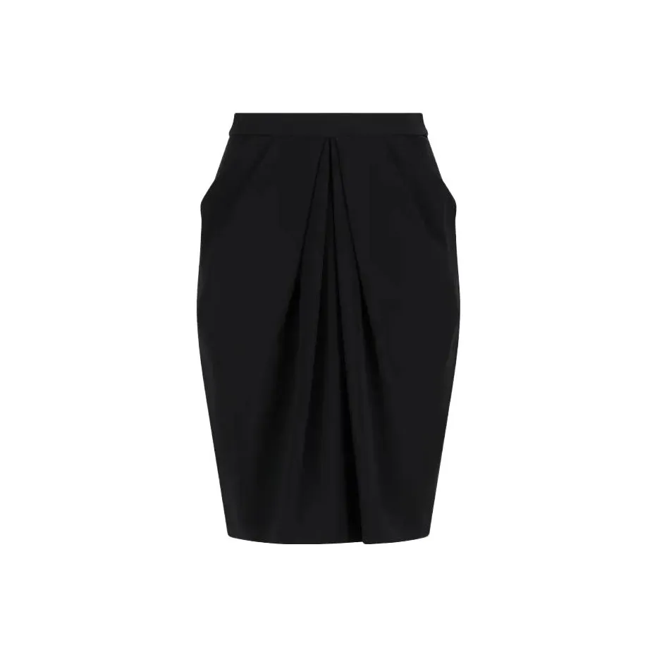 EMPORIO ARMANI Casual Short Skirts Women's Black