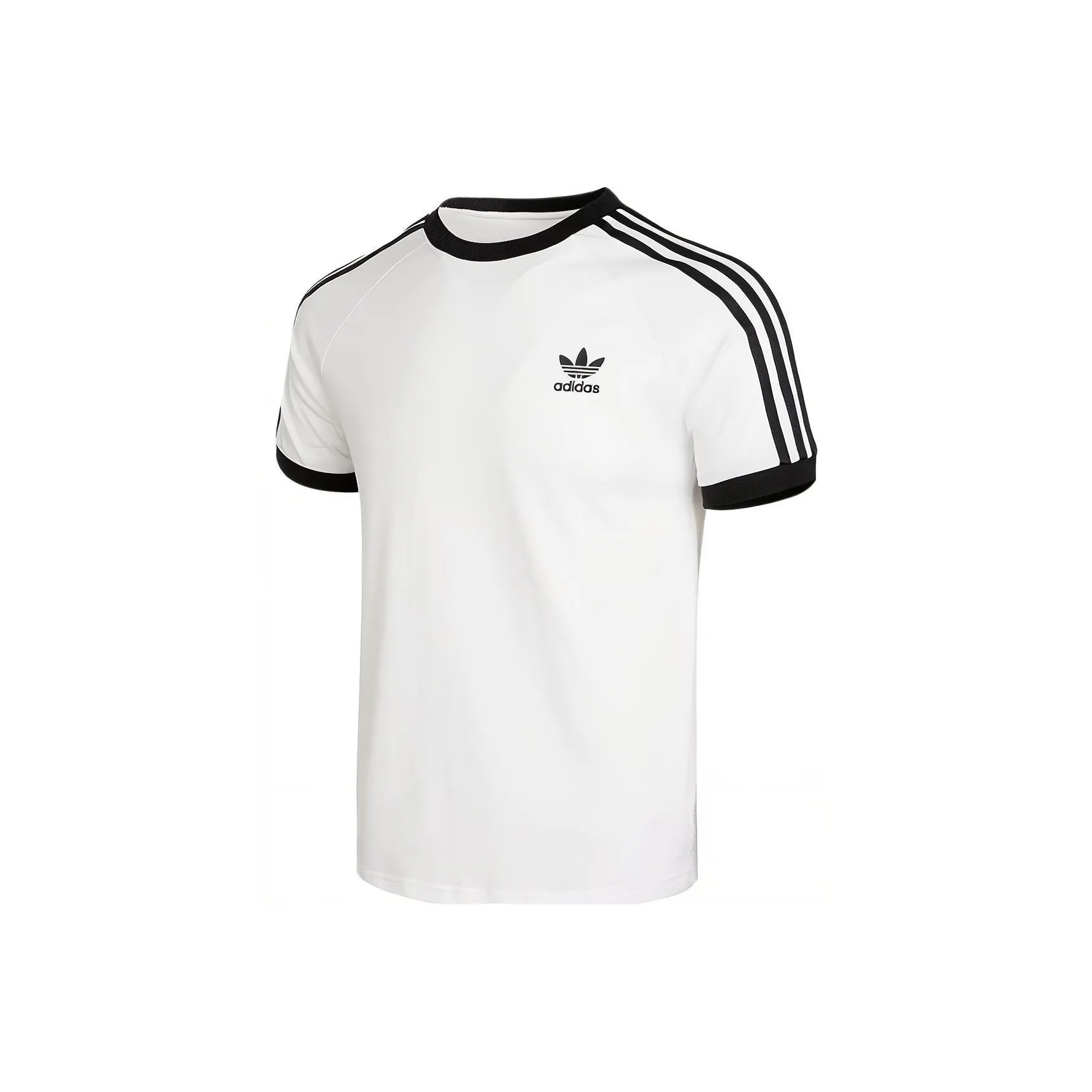 Adidas Originals ADICOLOR 3 Полосы T-рубашка Белый