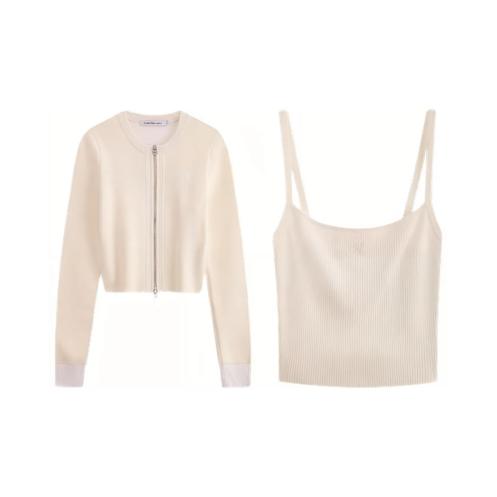 CALVIN KLEIN Casual Suit messenger's Moon White