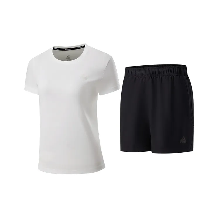 PEAK Повседневный костюм женский полностью белый