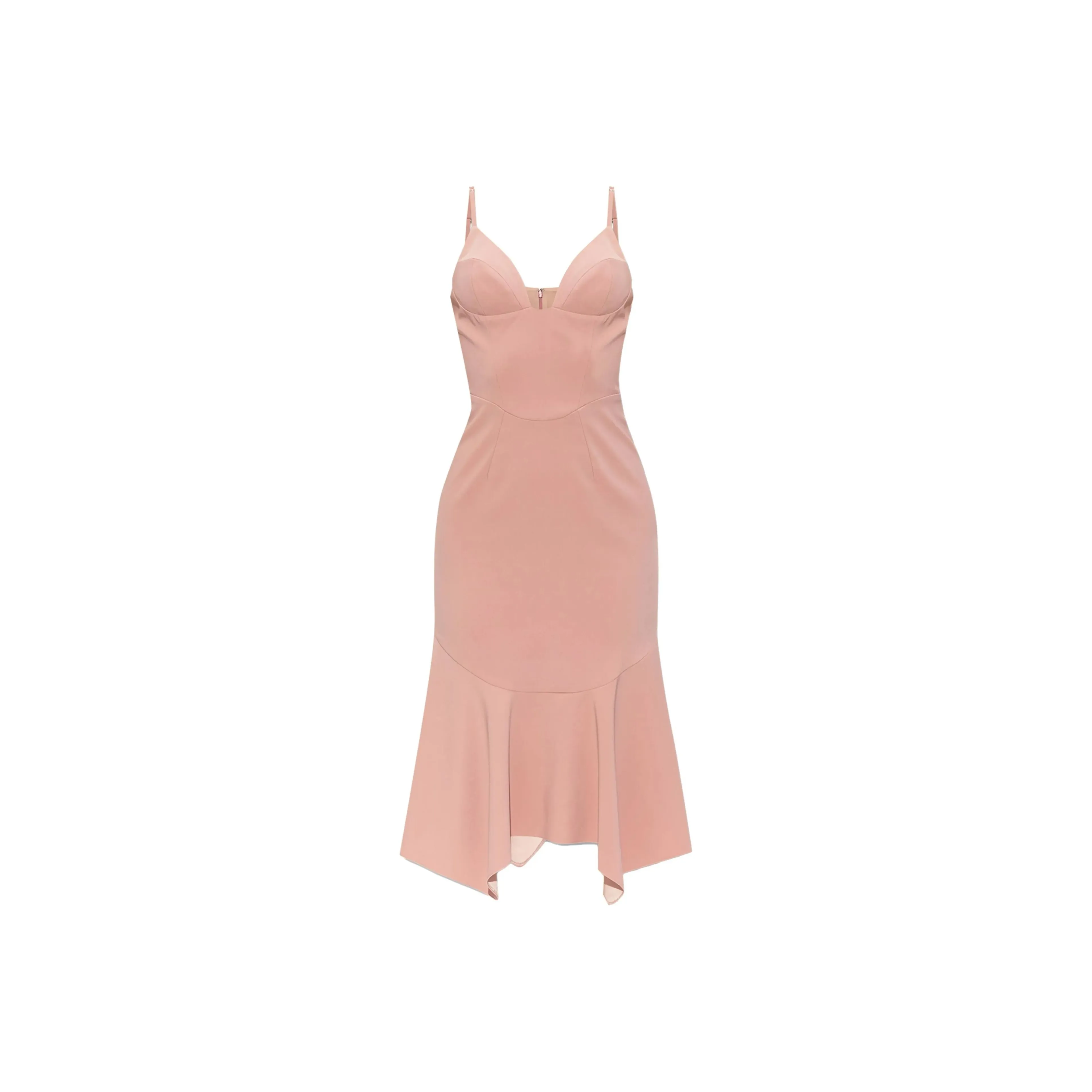 Dsquared2 Corset Style Midi Strappy Dress