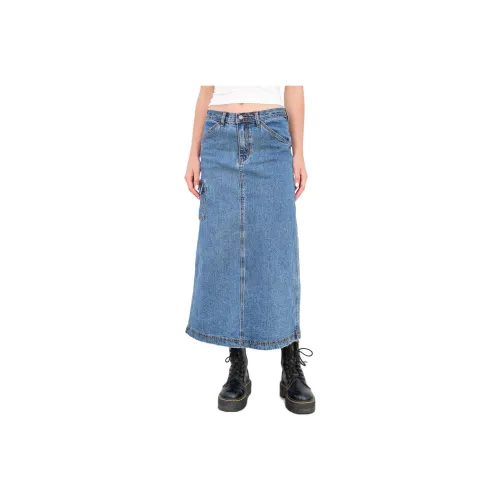 Brandy Melville Синие Женские Повседневные Длинные Юбки