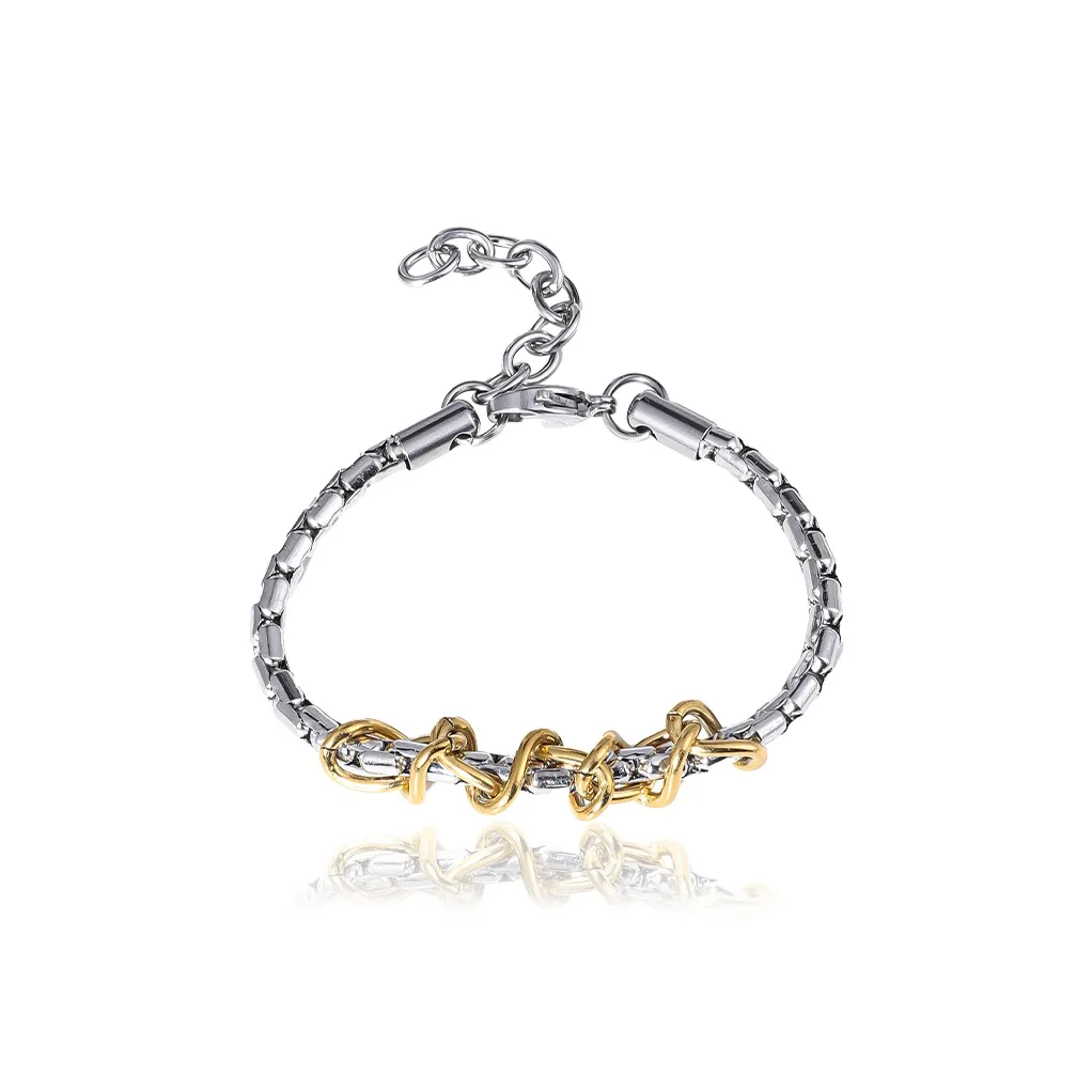 FOREVER MELODY Браслеты из титанового стального сплава Мужской