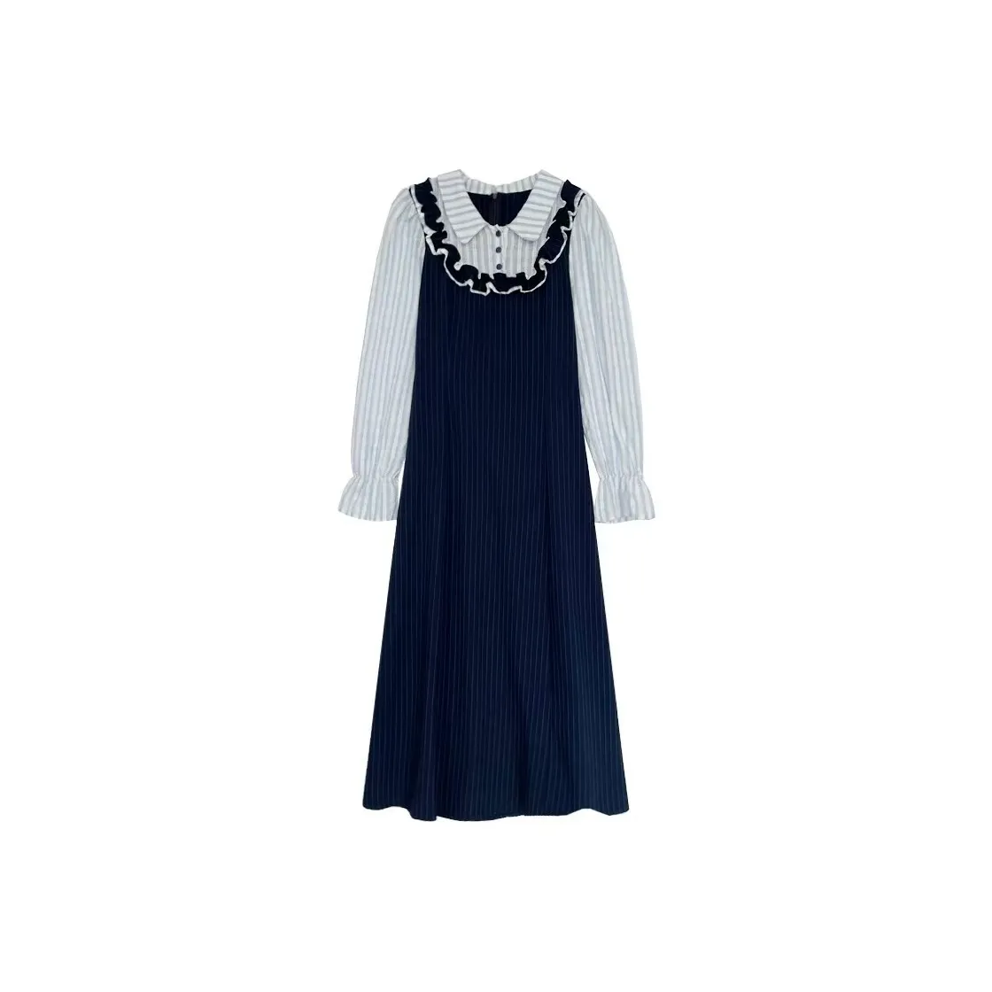KEAB Long Sleeved Dresses Women's Navy Blue