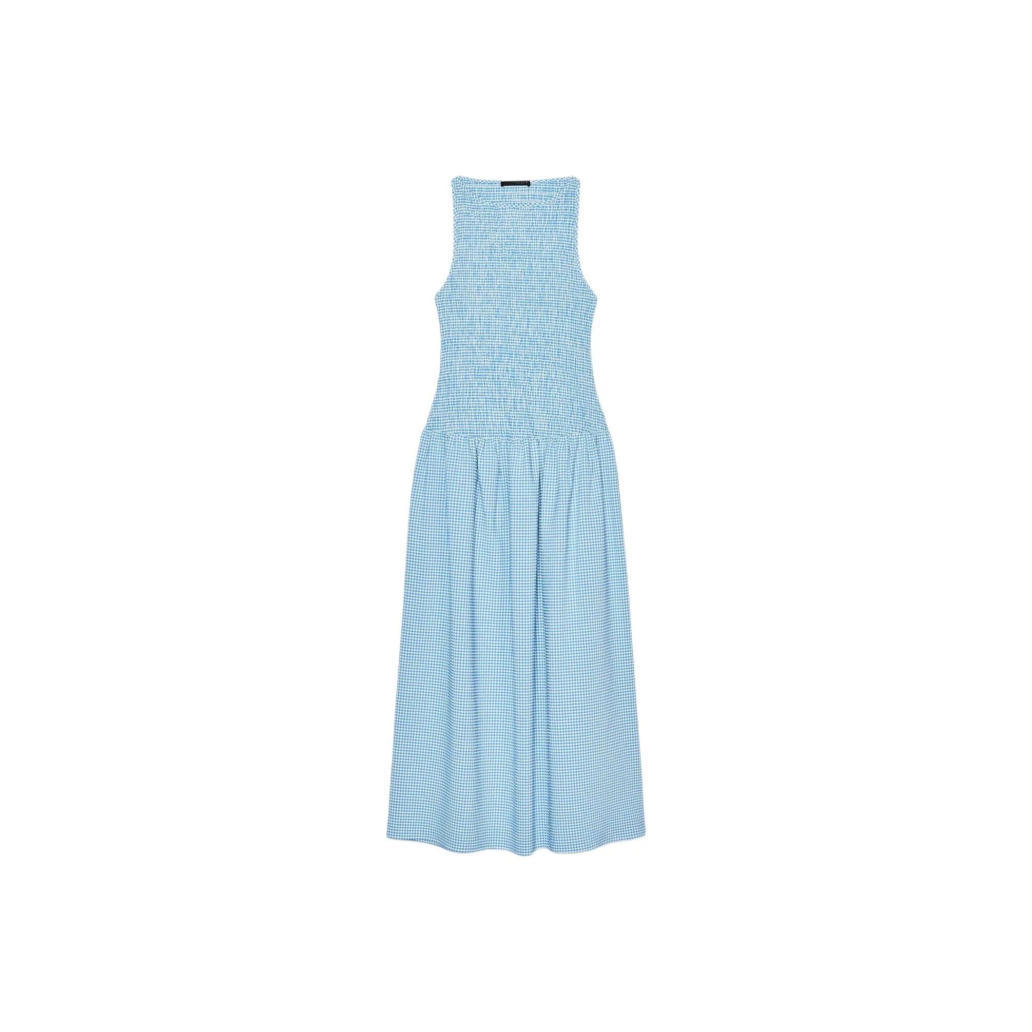 ZARA Sleeveless Dress Women's Blue/White