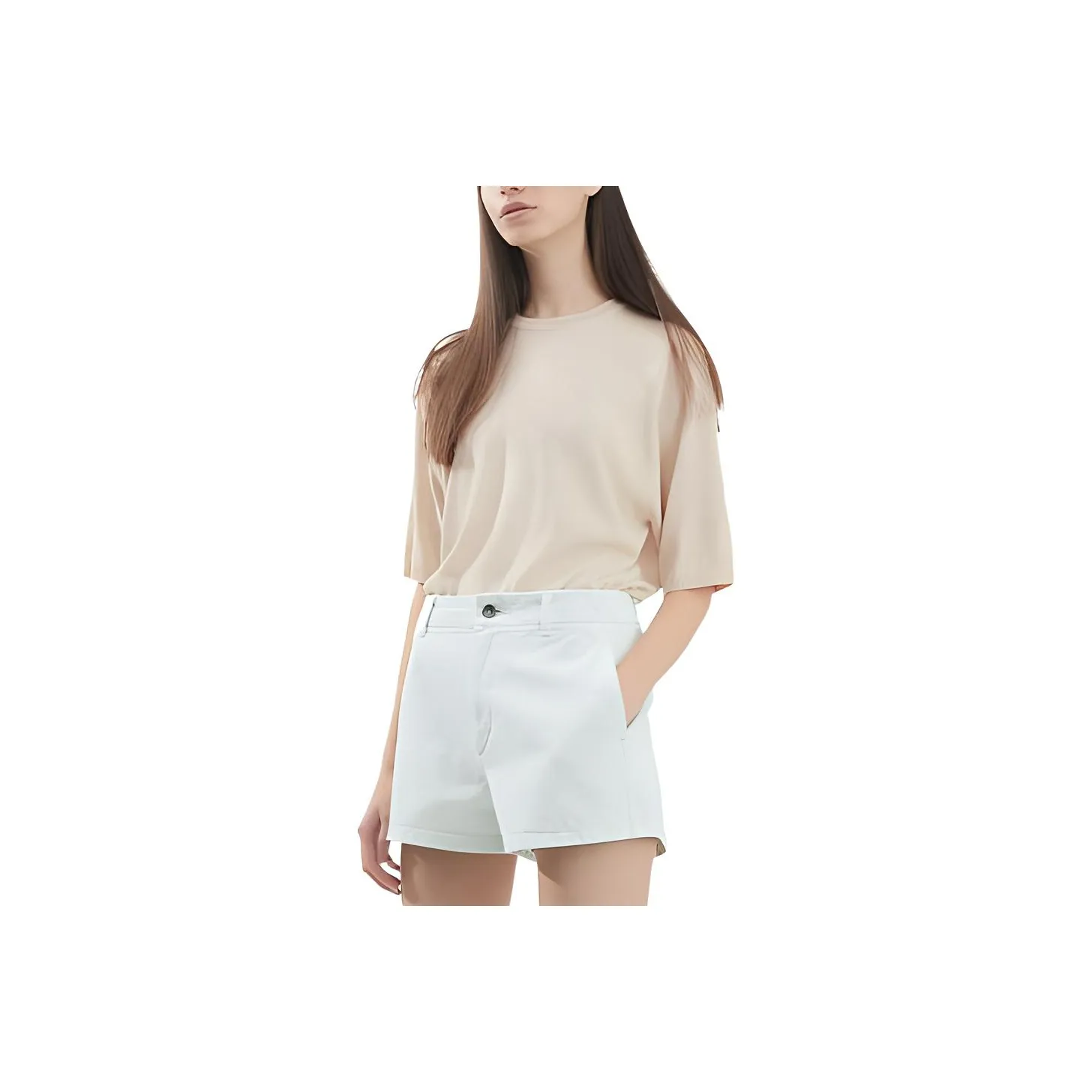 UNIQLO Denim Shorts Women's Light Blue