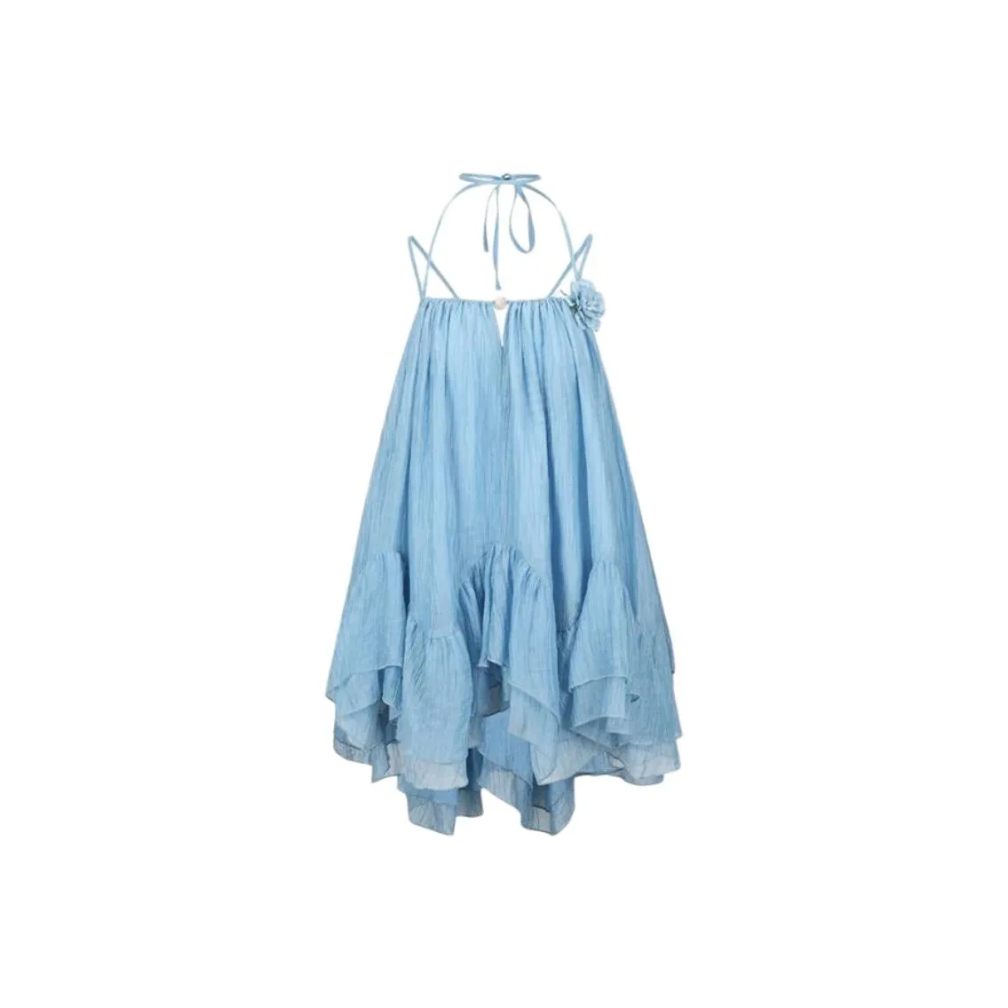 PAIN OR PLEASURE Slip Dress Women's Blue