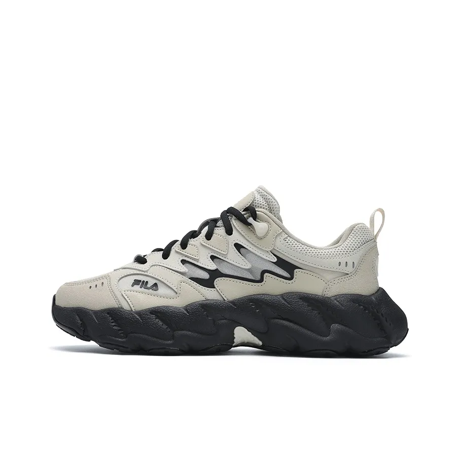 FILA Ферн 2 Fern Sneakers 2,0 Устойчивый к истиранию Дышащий Низкий Топ Повседневная обувь Мужская Белый Желтый