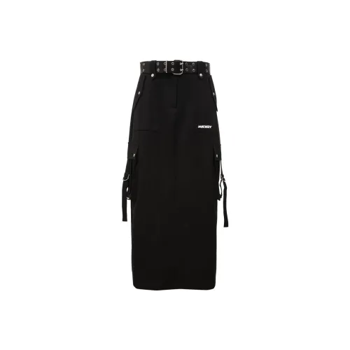 VERO MODA S59 Черный Женская Повседневная Длинная Юбка
