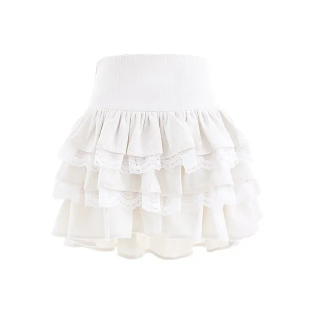 Blovelan Повседневные короткие юбки Женские Абрикос