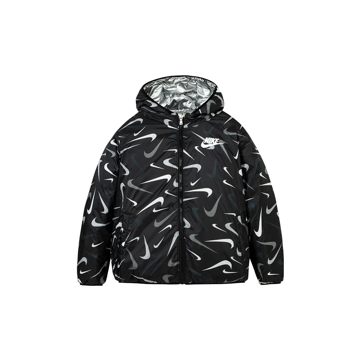 NIKE Черные Kids Пуховики