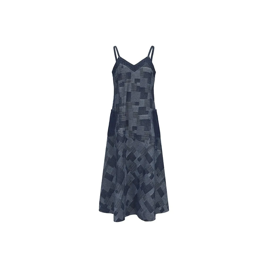 INITIAL Slip Платье Женское Синее