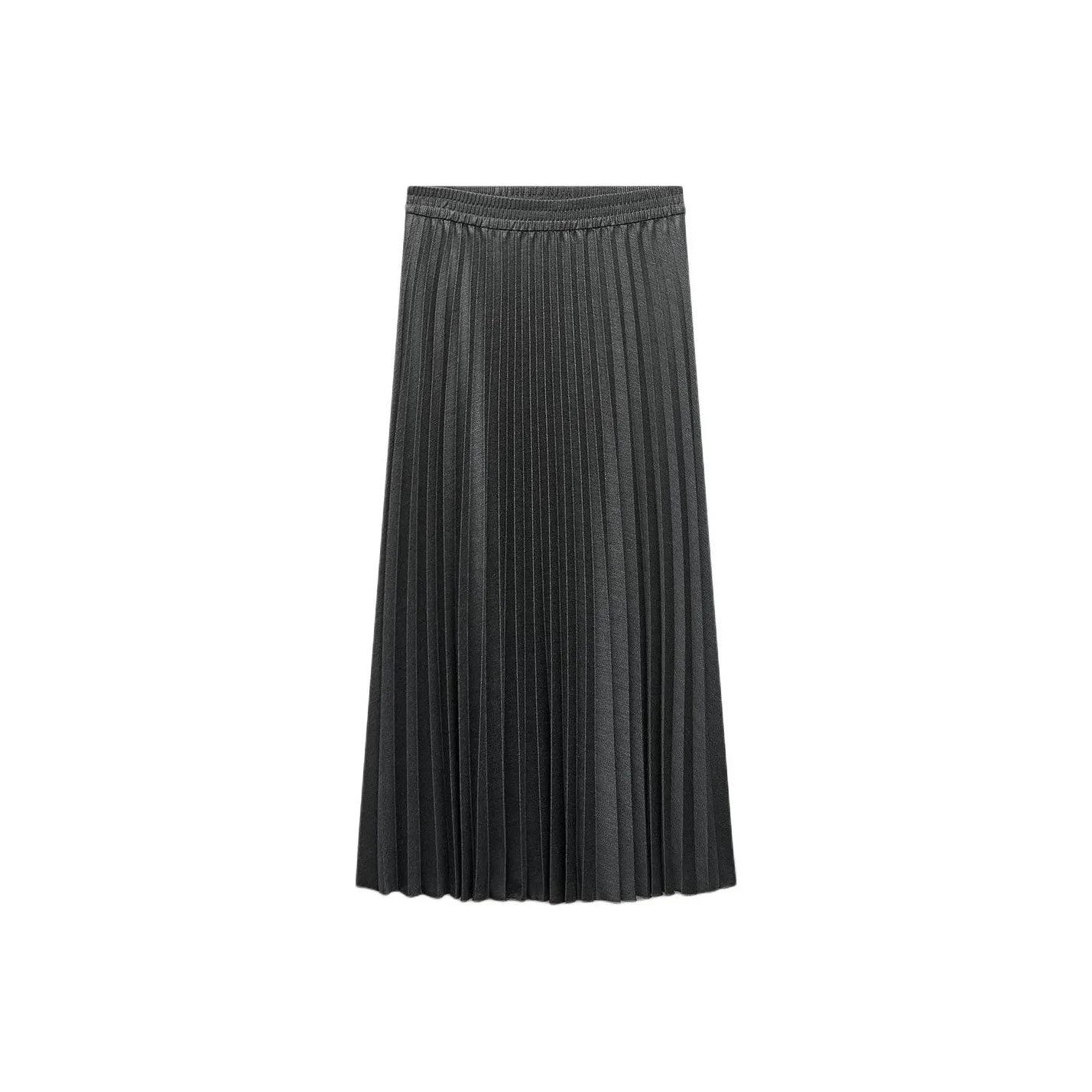 ZARA Casual Long Skirt Women's Coal Gray